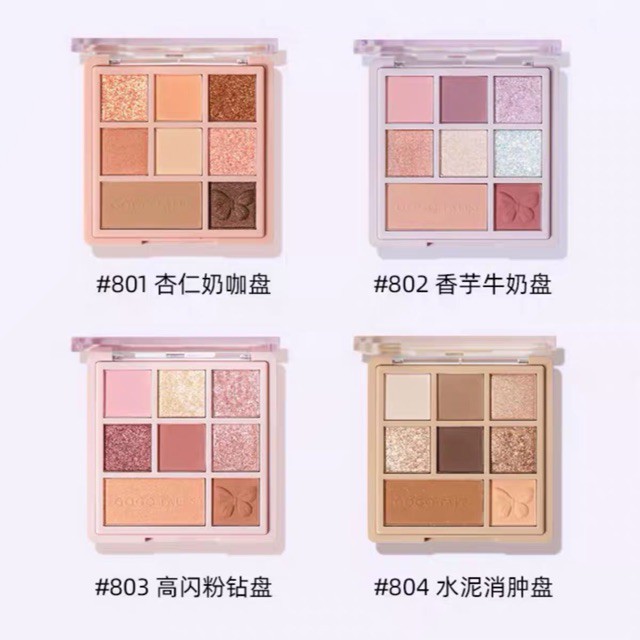 BẢNG PHẤN MẮT 8 Ô MÀU GOGO TALES HEARTBEAT STAR YARN EYESHADOW [ PHIÊN BẢN CÚC HỌA MI ]