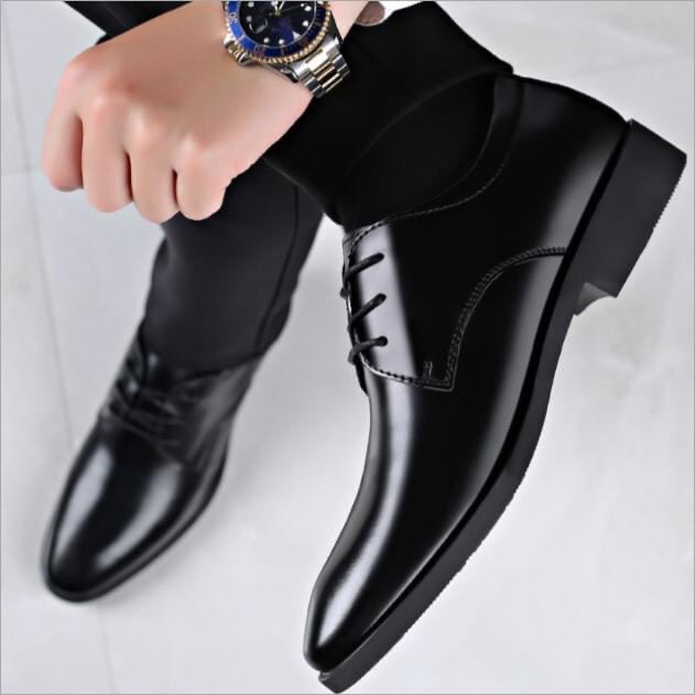 Giày tây công sở nam cao cấp - da bò nhập khẩu êm chân mềm mại rất dễ đi lại - hàng có phiếu bảo hành 12 tháng