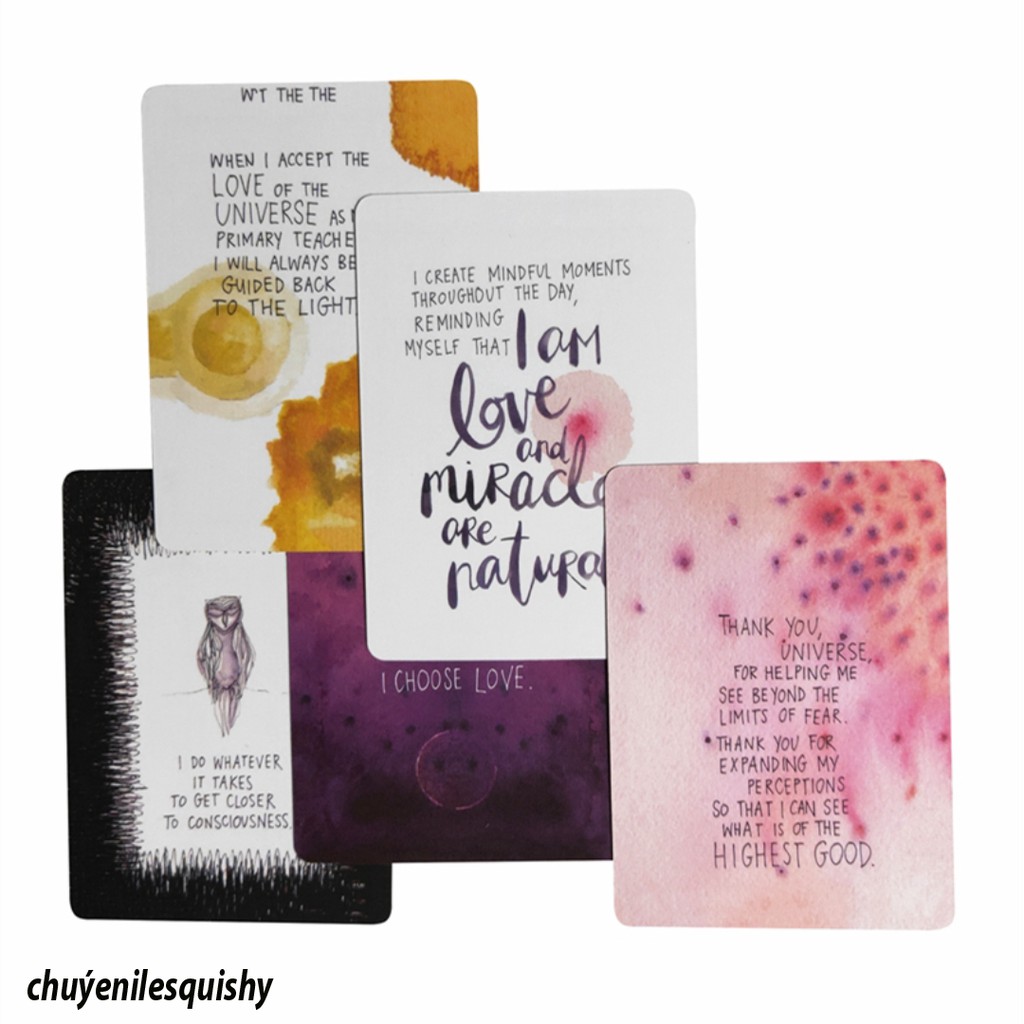 Bộ bài tarot ma thuật phiên bản tiếng Anh mắt huyền bí
