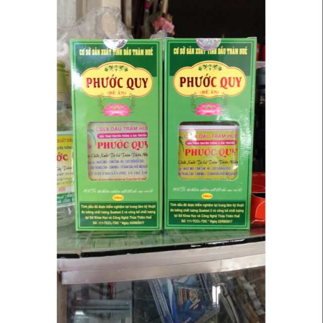 Dầu tràm phước quy