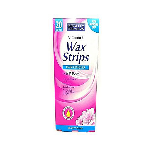 Miếng dán tẩy lông Beauty Formulas Wax Strips Legs and Body - 20 miếng | BigBuy360 - bigbuy360.vn