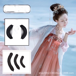 Búi độn phồng tóc 2 bên búi xúc xích