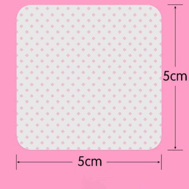 Set 100 Miếng Bông Cotton Dùng Một Lần Để Dán Mi Giả