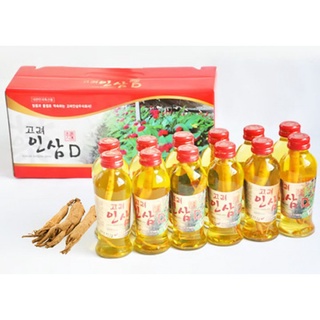 Nước hồng sâm có củ korinsam
