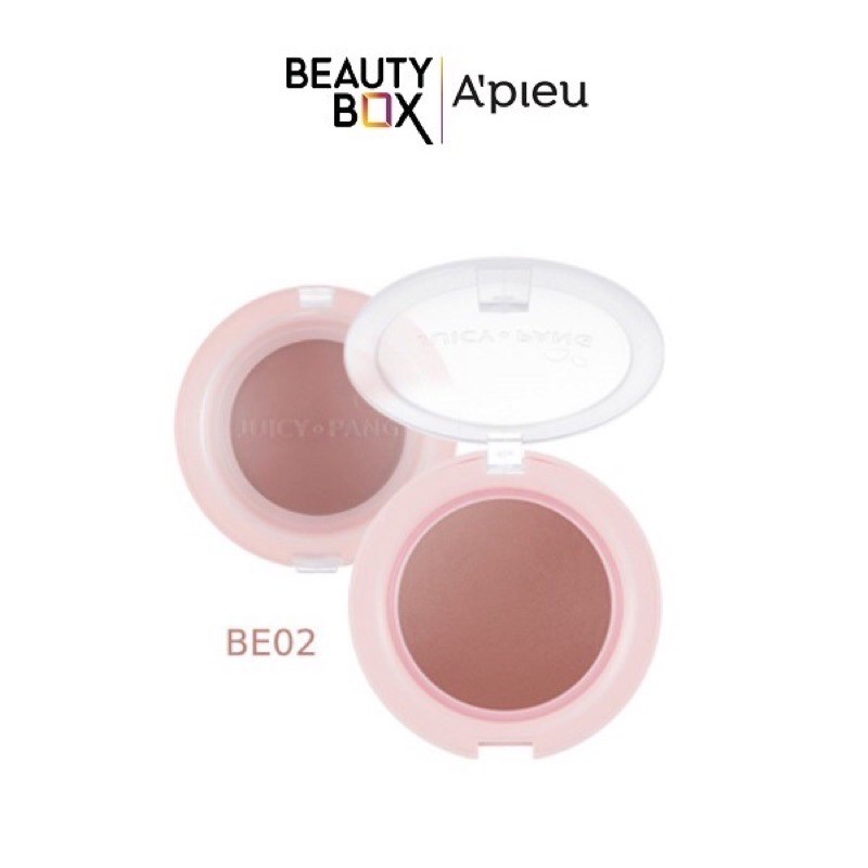 Juicy Pang Jelly Blusher là phấn má hồng dạng kem mịn mới ra của thương hiệu A’Pieu. Không chỉ tô điểm cho đôi má thêm p