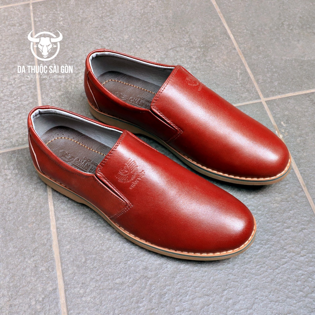 10 Pia da bò Flexible cao cấp màu nâu đỏ thương hiệu Da Thuộc Sài Gòn - Bán da bò làm handmade