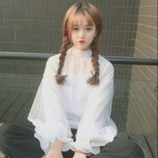 Áo loli ullzang bèo voan ren công chúa