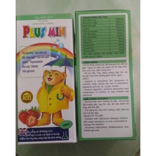 SIRO TĂNG SỨC ĐỀ KHÁNG PLUSMIN