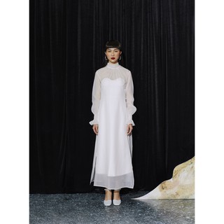Đầm Nudieye - "Bạch-Vân" Layered Long Dress