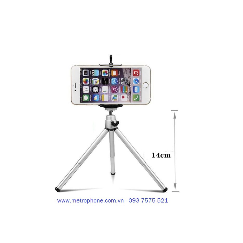 Chân tripod nhôm mini