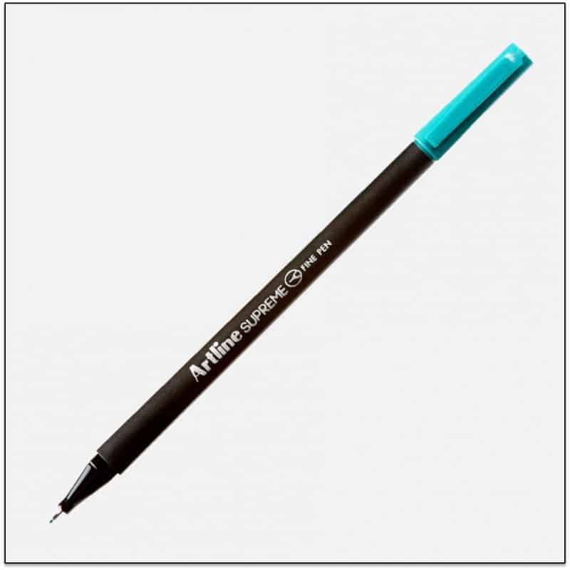 Bút kim màu Artline Supreme EPFS-200 - 0.4mm - Màu xanh lam (Turquoise)