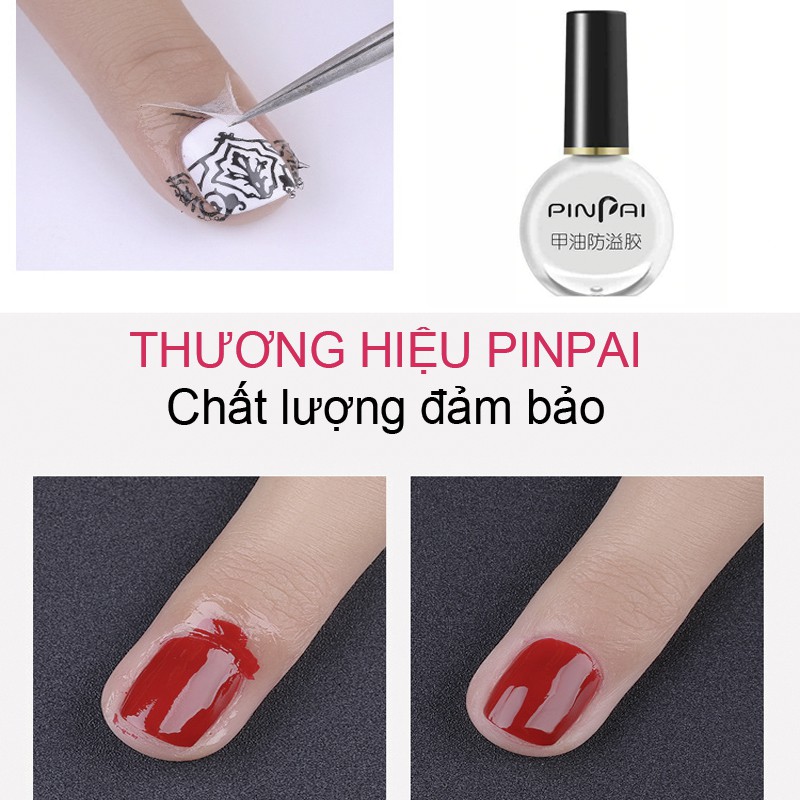 Chai Keo Lột Viền Chống Lem Sơn Móng 10ml PINPAI