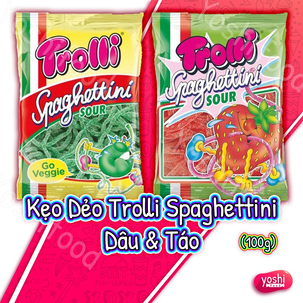 Kẹo dẻo Trolli Spaghettini Sour