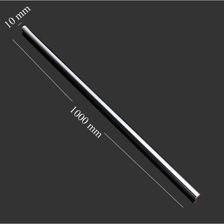 Trục thép Inox tròn đặc phi 10mm dài 1000mm dùng cho thanh trượt máy CNC, chuyển động thẳng hướng