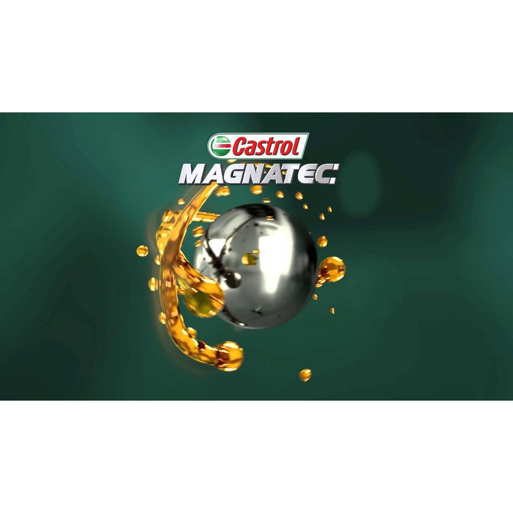 { CAO CẤP } Dầu nhớt tổng hợp cao cấp dành cho xe ô tô Castrol Magnatec công nghệ Dualock 10W40 loại 4 lít chính hãng.