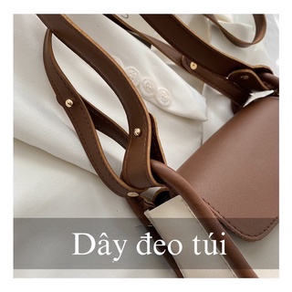 Túi Đeo Chéo Nữ Da Trơn