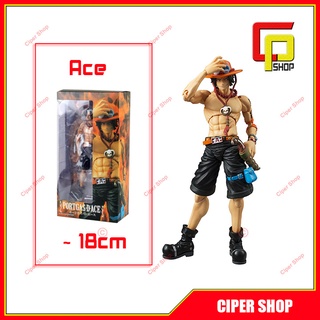 Mô hình Ace Khớp - Ace SHF - Figure Action Ace SHF - Figure Action Ace One Piece