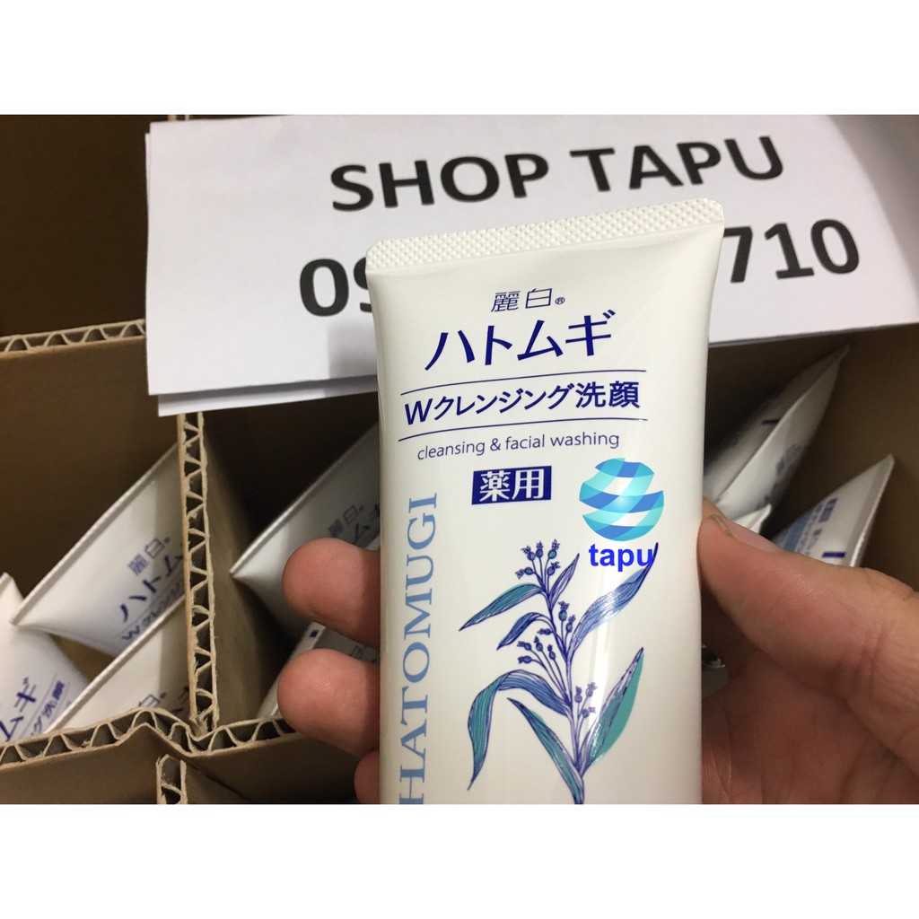 Sữa rửa mặt hatomugi naturie ý dĩ nhật bản 130g chính hãng | BigBuy360 - bigbuy360.vn