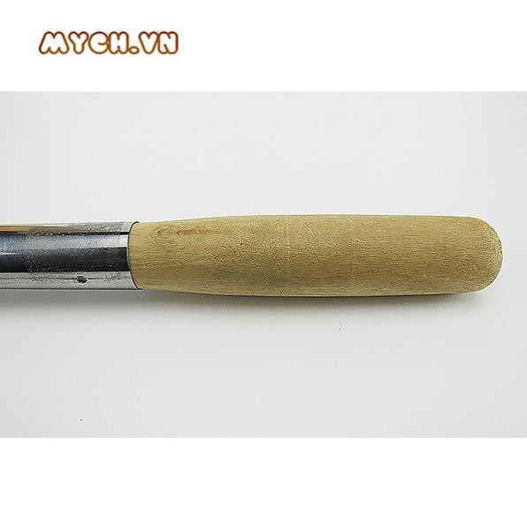 Vá múc canh cán gỗ VMCCG, inox, dùng cho bếp ăn công nghiệp.