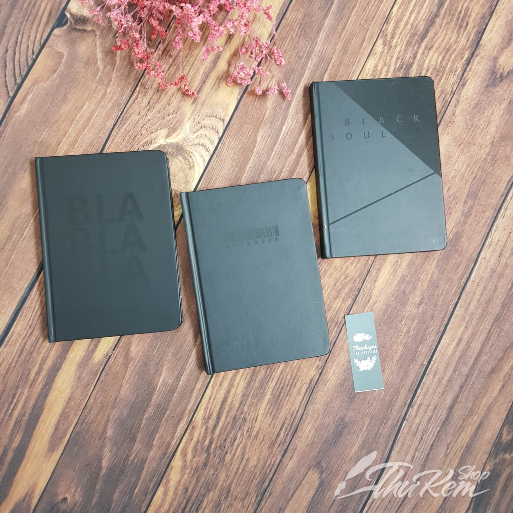 Sổ tay bìa cứng A5 ruột kẻ ngang/ chấm DOT/ trơn không dòng kẻ Blueangel BLA-KM