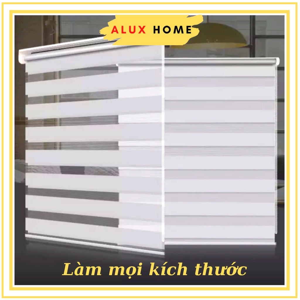 Rèm Cầu Vồng Hàn Quốc, Rèm Cuộn Cửa Sổ Chống Nắng, Rèm Cầu Vồng Cản Sáng 70% ALUXHOME