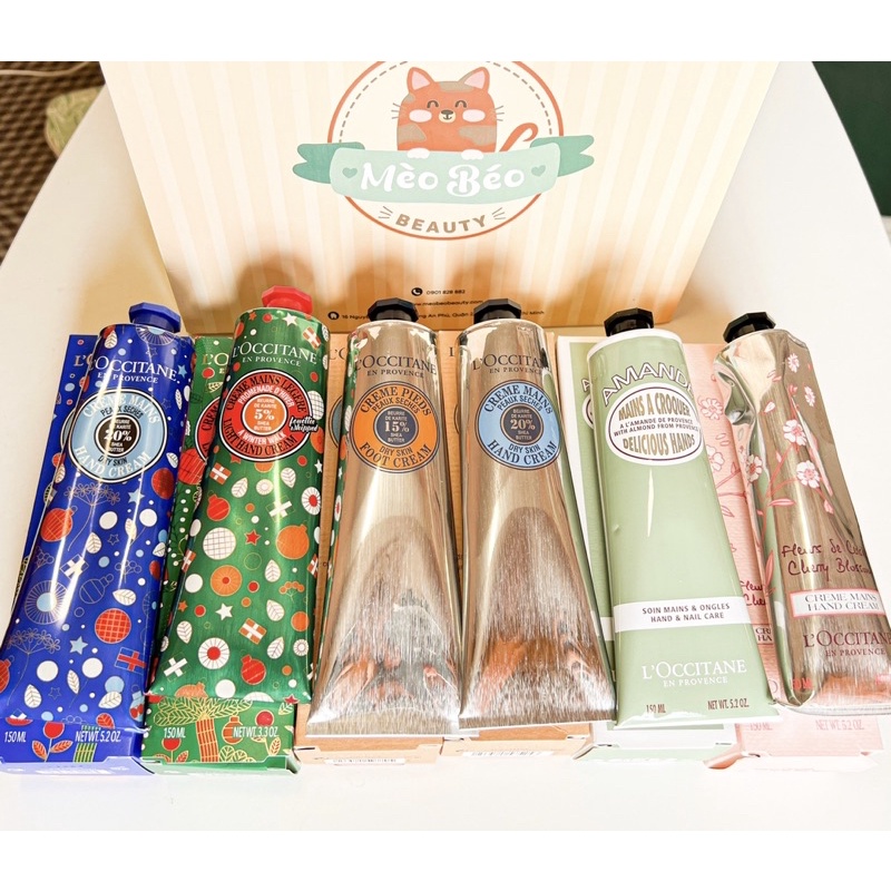 Dưỡng Tay Loccitane Hand Cream đủ mùi 150ml
