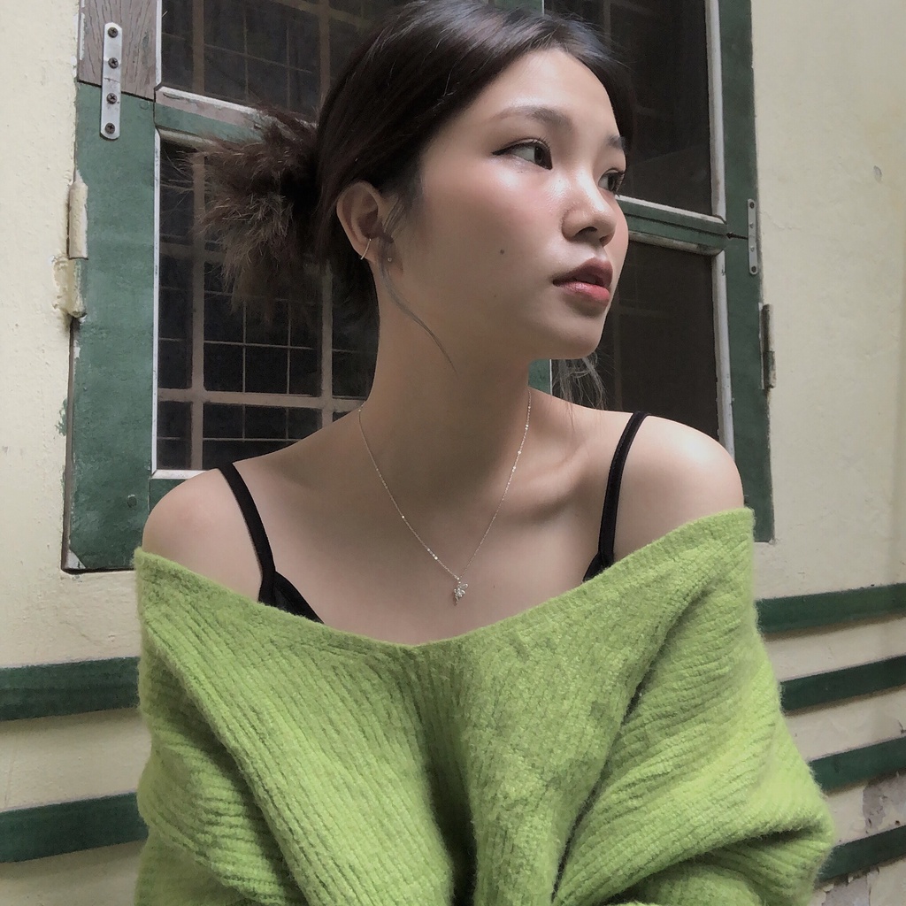 Vòng cổ bạc nữ Miuu Silver thiên thần Tinker Bell Necklace
