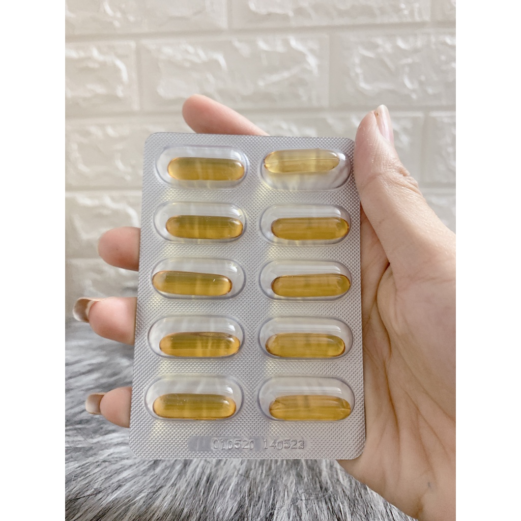 Vitamin E đẹp da chống lão hoá da hộp 30 viên