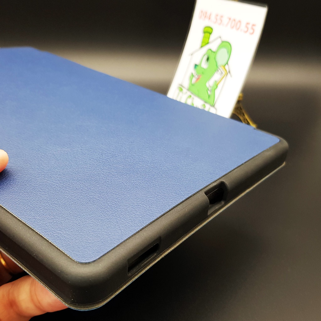 [Có Khay Bút] Bao da Samsung Tab S6 Lite 2020/2022 P615/P619 Lưng Dẻo Gấp 3 Khúc