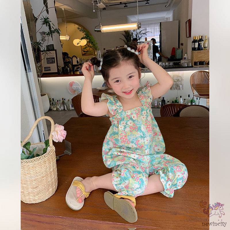 Bodysuit In Hoa Dễ Thương Cho Bé GáI