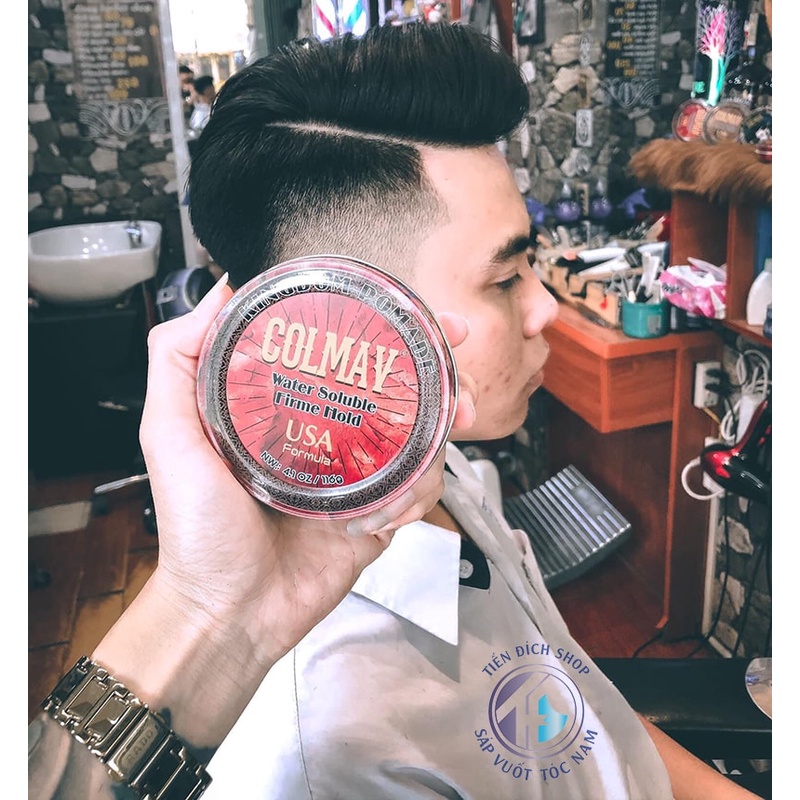 Sáp vuốt tóc nam Colmav Kingdom Pomade Red giữ nếp cao cấp hương nước hoa Rapuchel Store KDR01