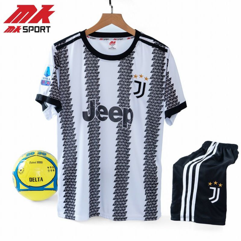 BỘ ĐỒ ĐÁ BÓNG JUVENTUS SỌC 2022_2023