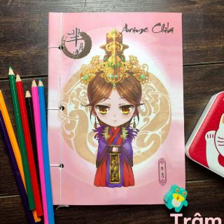 Vở cổ trang chipi