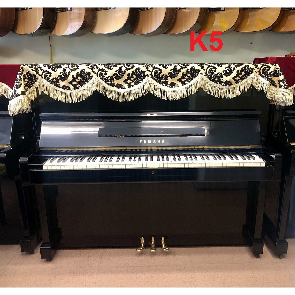 Khăn phủ đàn piano upright gấm dạ siêu đẹp nhiều màu