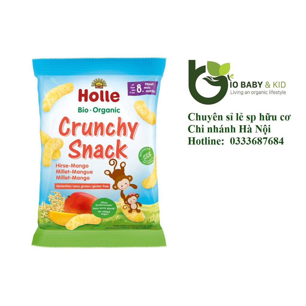 Snack kê xoài hữu cơ Holle