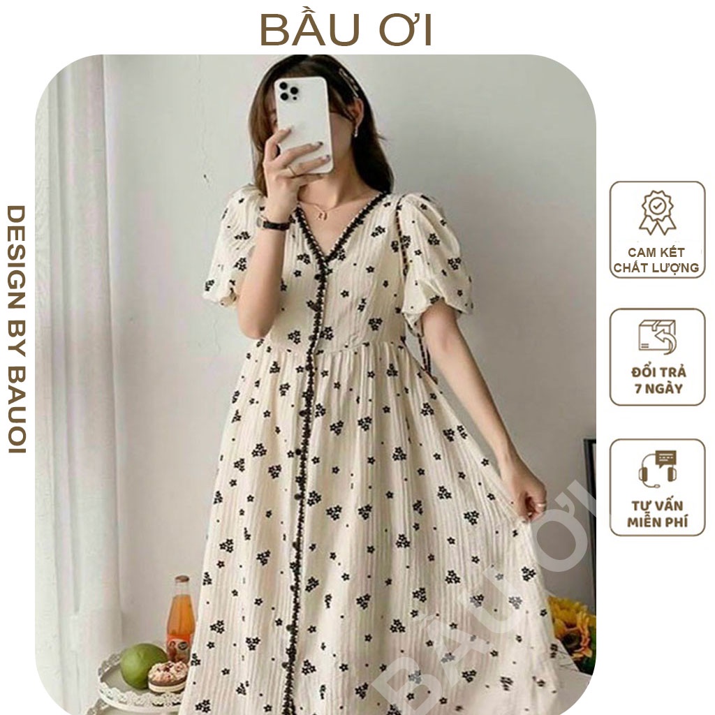 [BAUOII V28] ĐẦM BẦU CÔNG SỞ THỜI TRANG HÀN QUỐC - VÁY BẦU BABYDOLAL HÀNG THIẾT KẾ CHẤT MỀM MÁT MẶC ĐI LÀM ĐI CHƠI ĐI