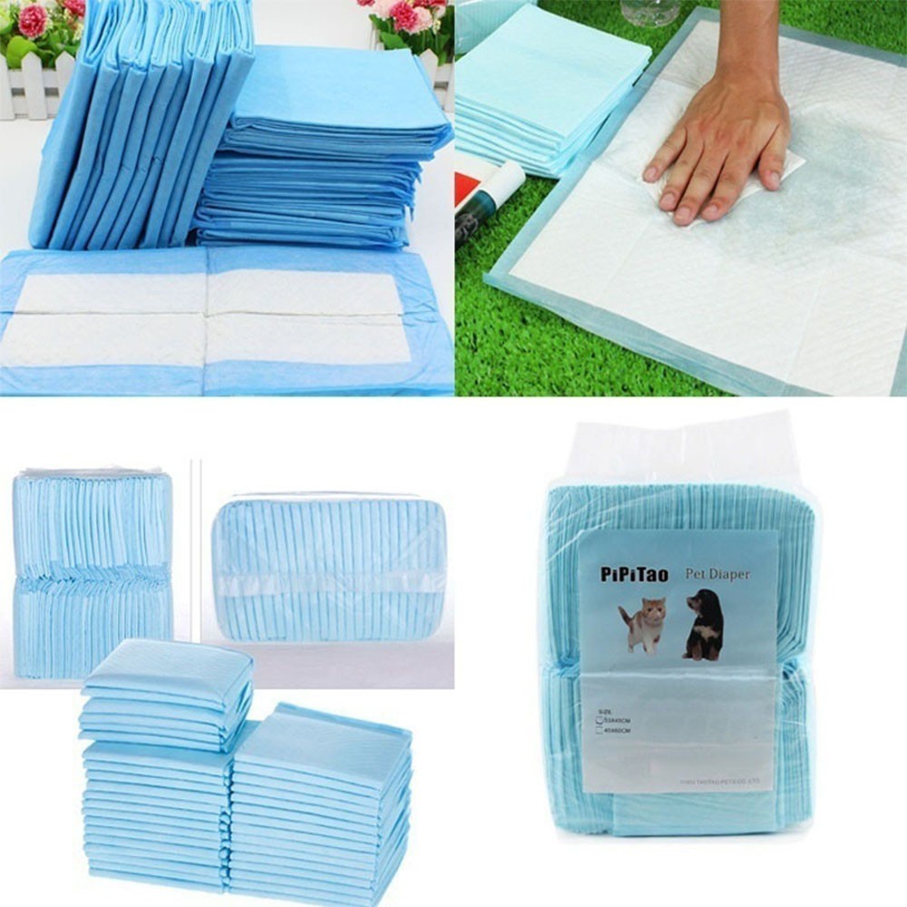 YIYU Miếng lót tã cỡ lớn chống thấm nước dành cho thú cưng đi vệ sinh tiện lợi