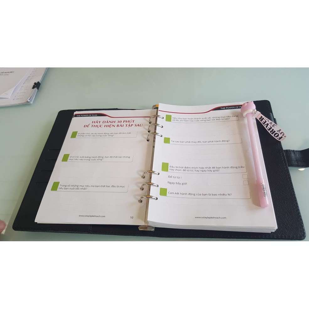 Sổ tay lập kế hoạch - The Power Of Plan