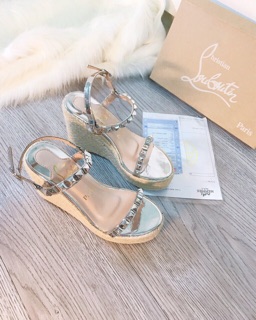 Sandal đế xuồng vân cói