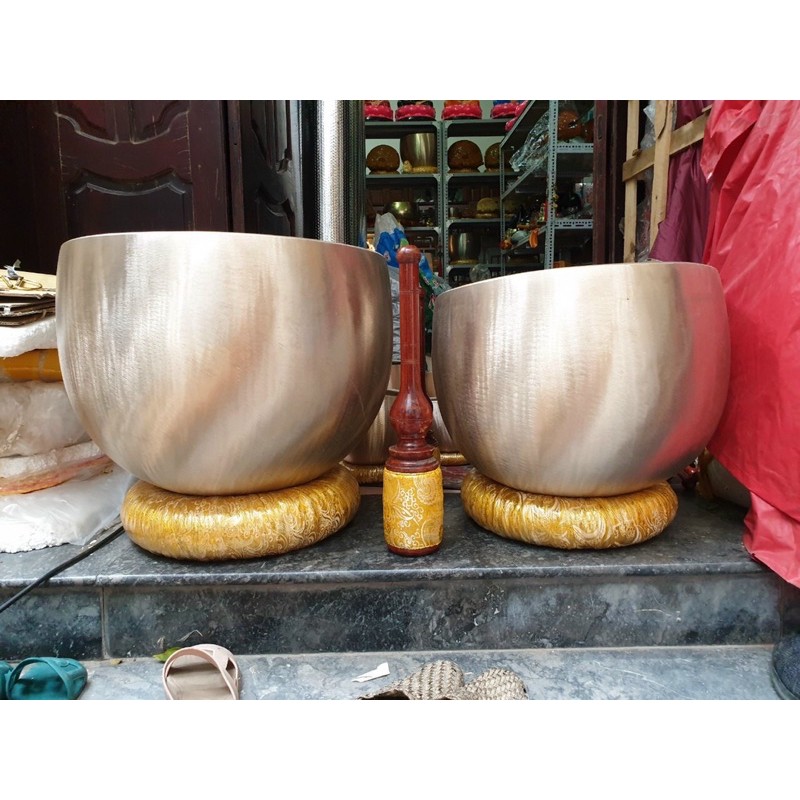 chuông mõ Huế 5 tay - đường kính 32cm