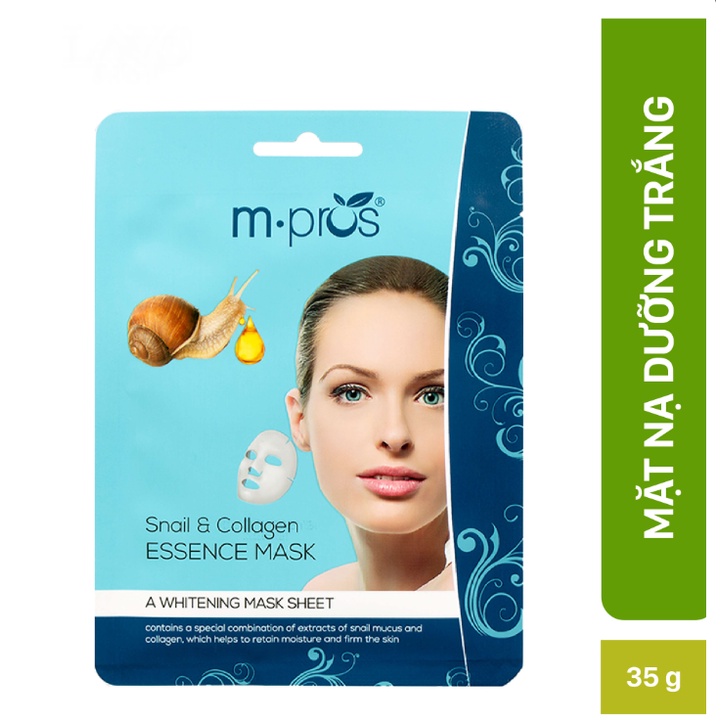 Mặt Nạ Dưỡng Trắng Da M.pros 35g