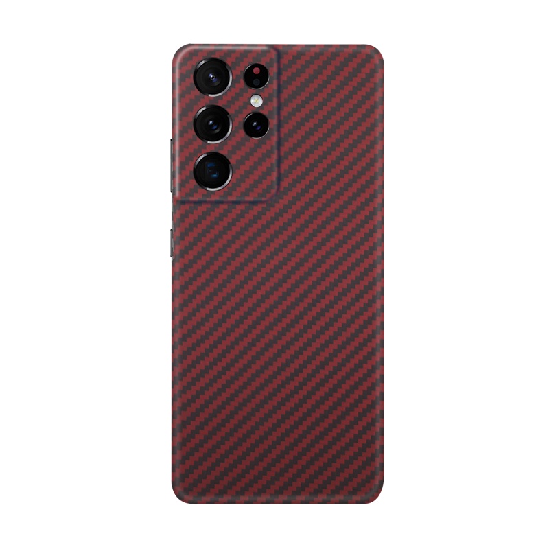 Ốp Điện Thoại Sợi carbon Nhiều Màu Cho Samsung Galaxy S21 Ultra S21
