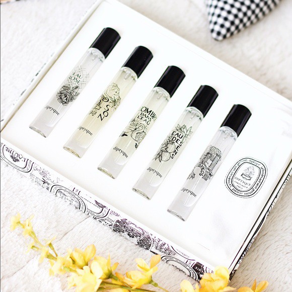 +𝘊𝘩𝘰𝘰 𝘗𝘦𝘳𝘧𝘶𝘮𝘦+ Set Nước Hoa Diptyque Mini Đủ Mùi 7.5ml | Thế Giới Skin Care