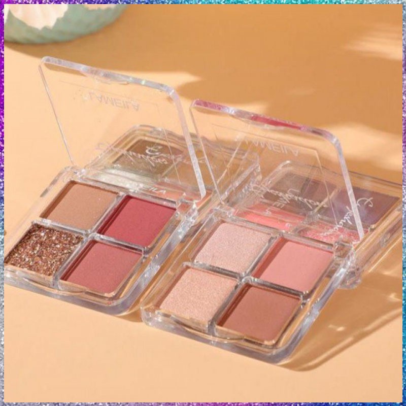 Bảng Phấn Mắt Lameila 4 Màu Chống Thấm Nước Cao Cấp | BigBuy360 - bigbuy360.vn