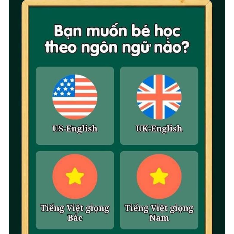 KIDS UP - Thẻ học thông minh cho trẻ 2 - 7 tuổi (Trọn đời, 1 năm tặng thêm 3 tháng)