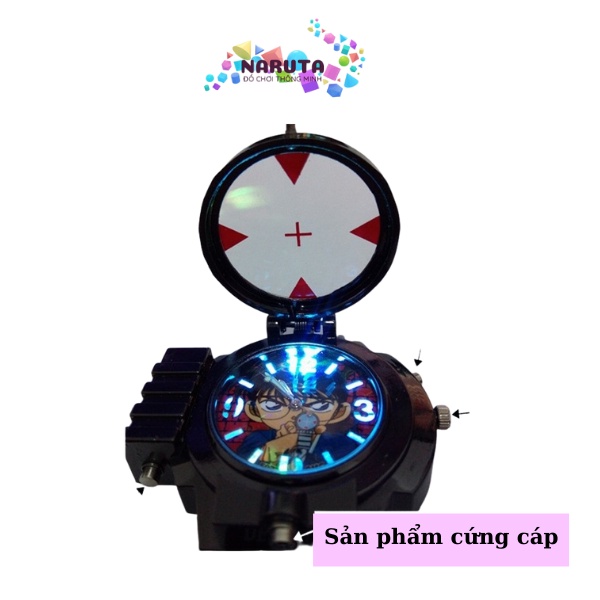 Đồng hồ trẻ em dành cho bé trai conan có đèn lazer Naruta | BigBuy360 - bigbuy360.vn