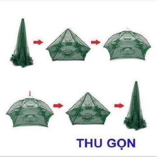 [SaLe 100%] Lưới Bát Quái Bắt Cá, Trạch, Lươn, Cua, Tôm .LV