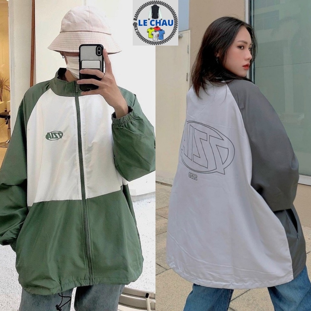 Áo khoác dù bomber jackets nam nữ form rộng unisex ulzzang Hàn Quốc streetstyle 7ZIA LECHAU AKD19 cao cấp đẹp giá rẻ