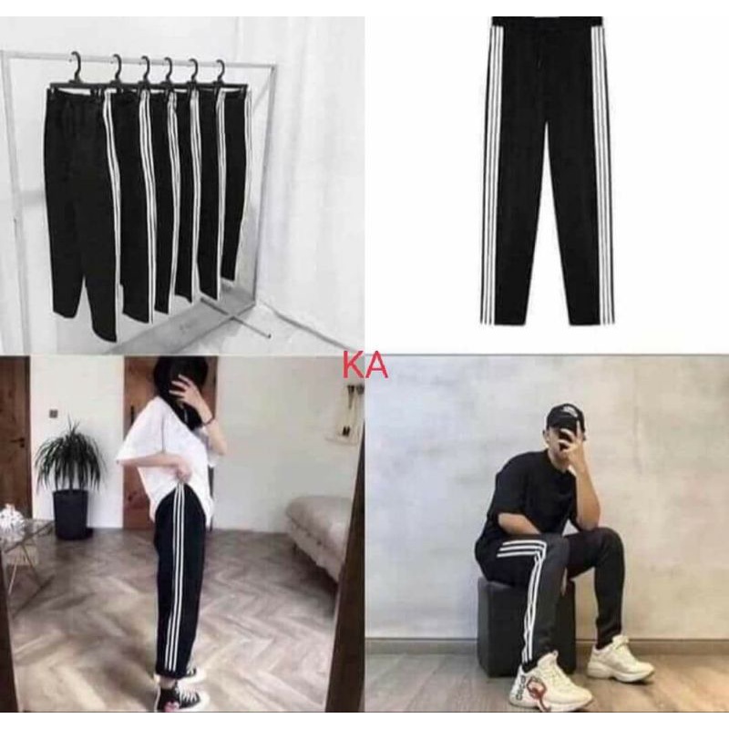 Quần thể thao baggy 3sọc cho năm học