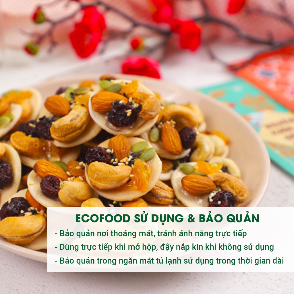 Bánh Đồng Tiền Mix Hạt 300G Ecofood - Đồ Ăn Vặt Việt Nam, An Toàn Vệ Sinh Thực Phẩm | BigBuy360 - bigbuy360.vn